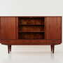 Vintage Sideboard Teak Wood Brown 1970s 2