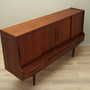 Vintage sideboard teak wood brown 1960s 7