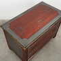 Vintage chest of drawers Pine wood Brown 1950s 7