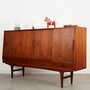 Highboard Teak Brown 1970s 3