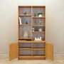 Vintage Bookshelf Ash Wood Brown 1970s 2