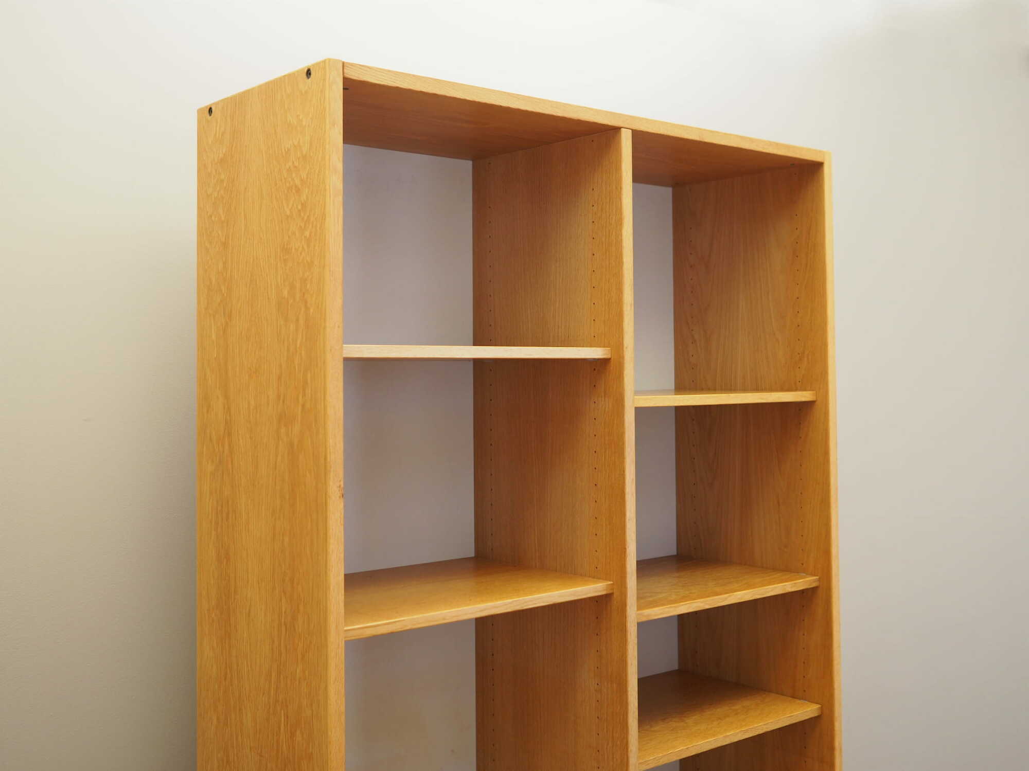 Libreria vintage frassino marrone anni '70 3