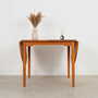 Vintage dining table Teak brown 1970s 1