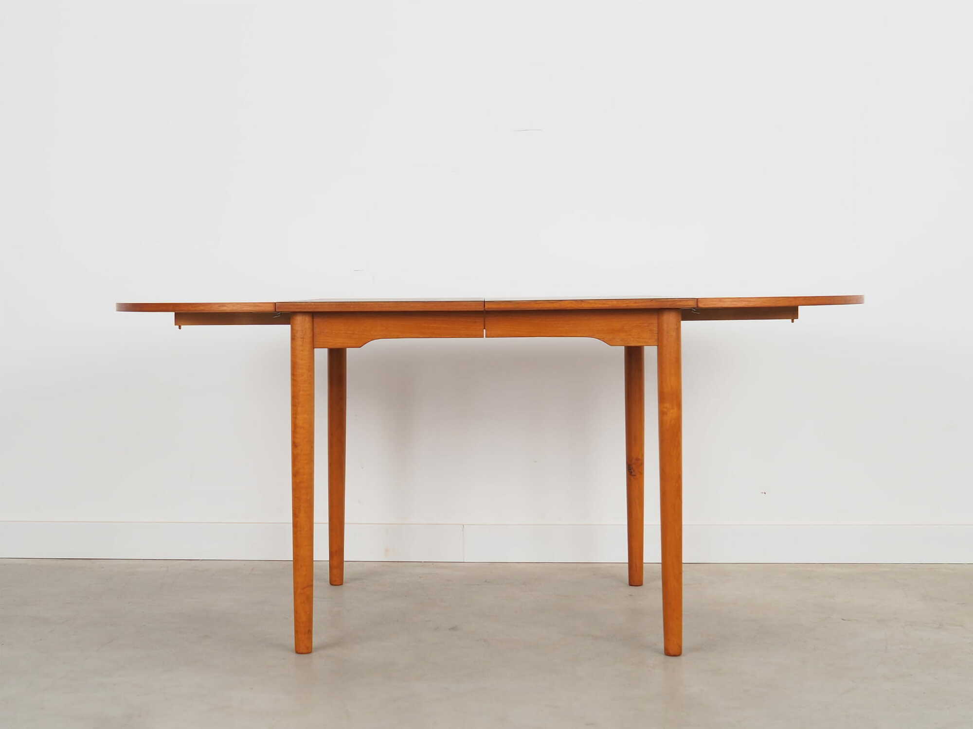 Vintage dining table Teak brown 1970s 5