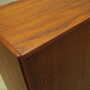 Highboard Teak Brown 1960s 9