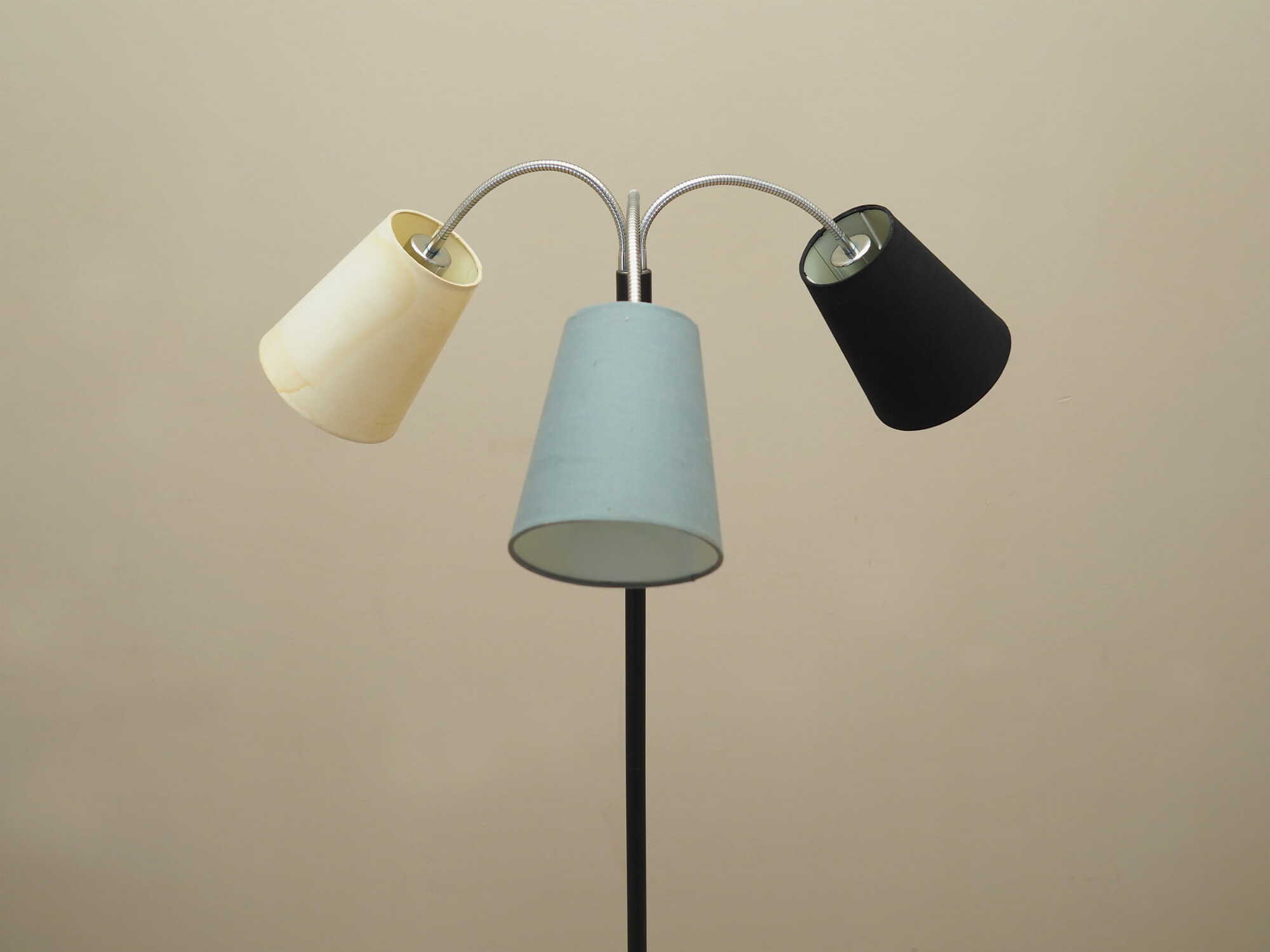 Floor lamp Metal Textile Multicolor 1970s 3
