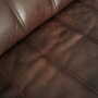 Sofa Leather Brown 1970s 8