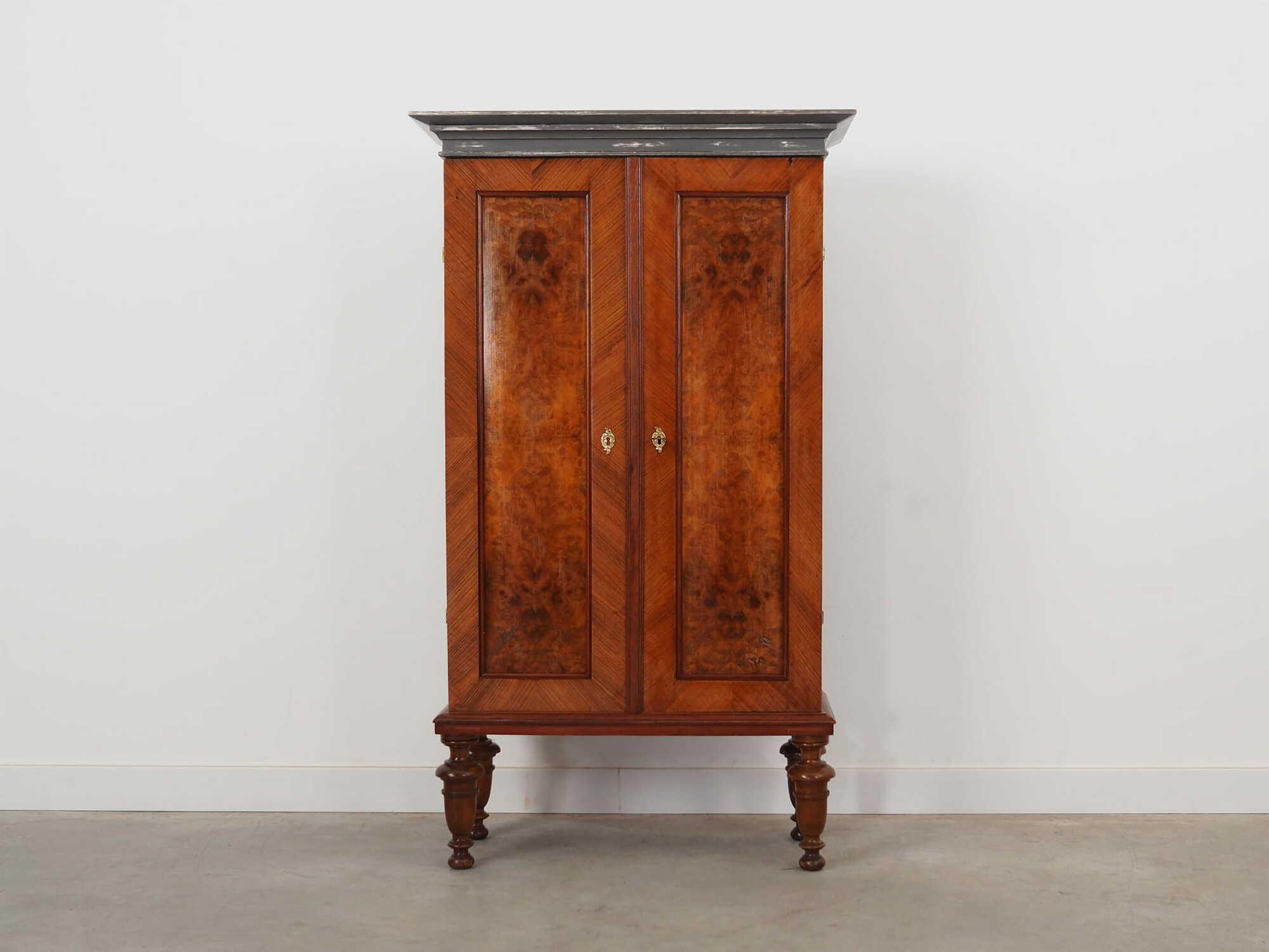Vintage chest of drawers Pine wood Brown 1960s 1