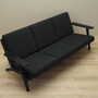 Sofa Textile Wood Black 1960s 5