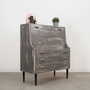 Secretary Wood Grey 1960s 5