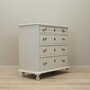 Vintage chest of drawers pine wood white 1950s 5