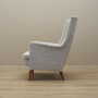 Vintage Armchair Wood Textile Grey 1960s 4