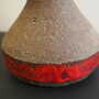 Vintage table lamp ceramic multicoloured 1960s 4