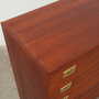 Vintage Chest of Drawers Teak Wood Brown 1960s 6