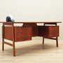 Vintage desk teak brown 1970s 4