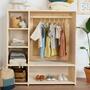 Garderobenschrank Kinderzimmer Holz Kiefer 1