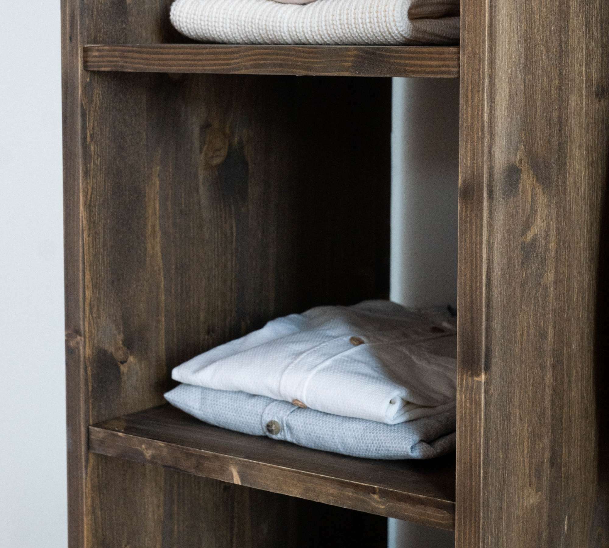 Garderobenschrank Kinderzimmer Holz Kiefer 3
