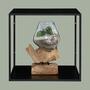 Wall shelf metal black 1