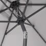 Sonnenschirm Aluminium Grau 5
