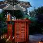 Sonnenschirm Aluminium Grau 7