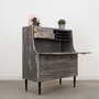 Secretary Wood Grey 1960s 6