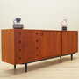Vintage Sideboard Teakholz Braun 1970er Jahre 5