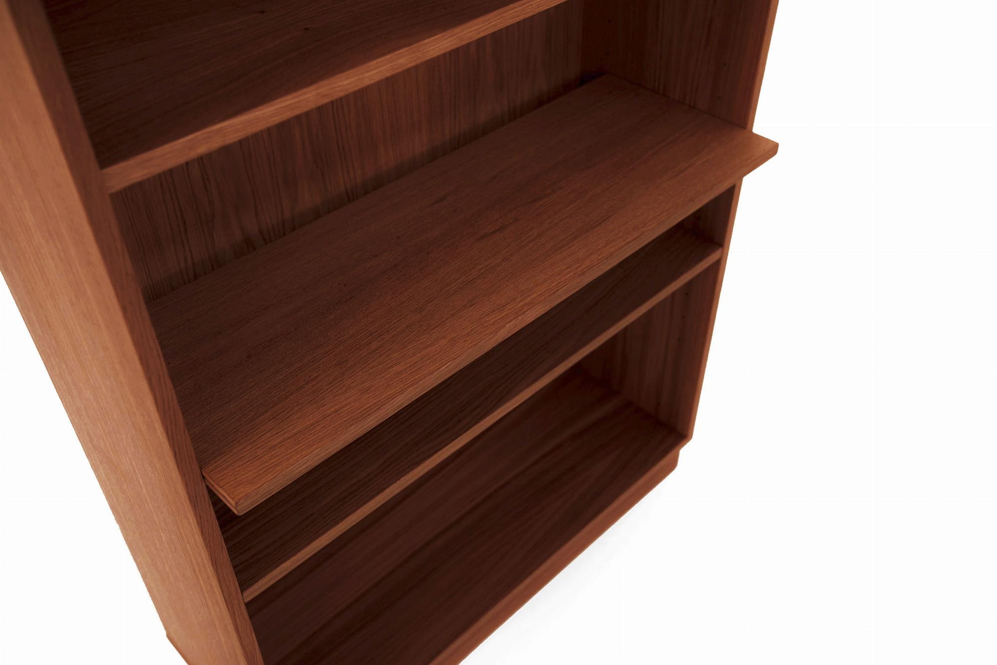 Bücherregal Holz Braun  6
