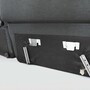 Pyllow Corner Sofa with 2 Chaise Lounges Fine Fabric Black 8