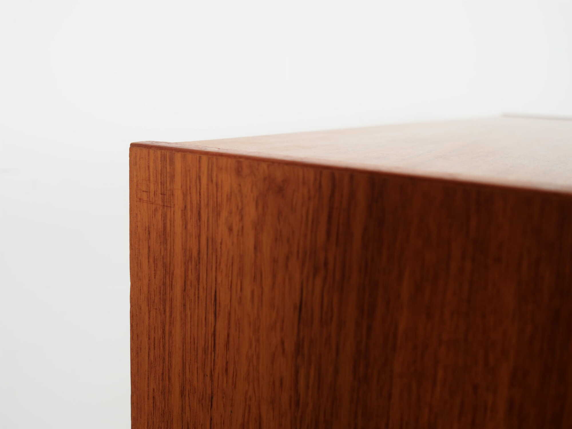 Bookshelf Teak Brown 1970s 7