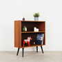 Bookshelf Teak Brown 1970s 3
