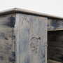 Vintage desk Pine grey 1960s 9
