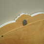 Vintage Mirror Pine White 1960s 9