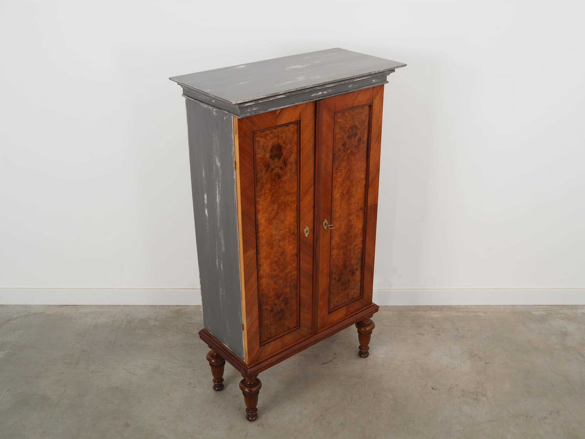 Vintage chest of drawers Pine wood Brown 1960s 5