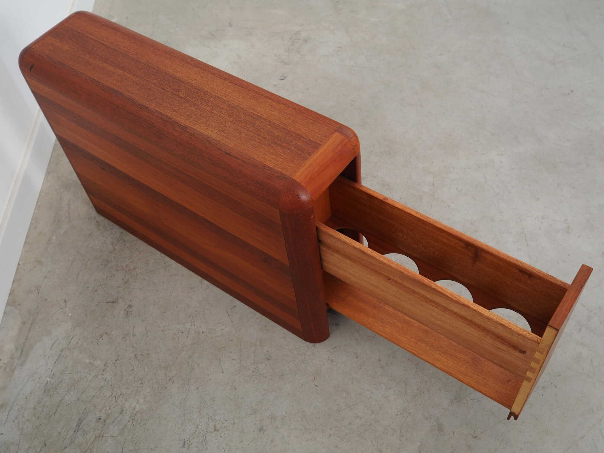Vintage Bar Teak Wood Brown 1970s 7