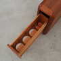 Vintage Bar Teak Wood Brown 1970s 8