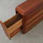 Vintage Newspaper Holder Teak Wood Brown 1970s 6