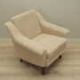 Poltrona Vintage Tessuto Legno Beige Anni '70 7