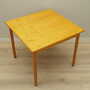 Vintage table ash wood brown 1960s 4