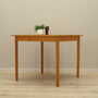 Vintage table ash wood brown 1960s 2