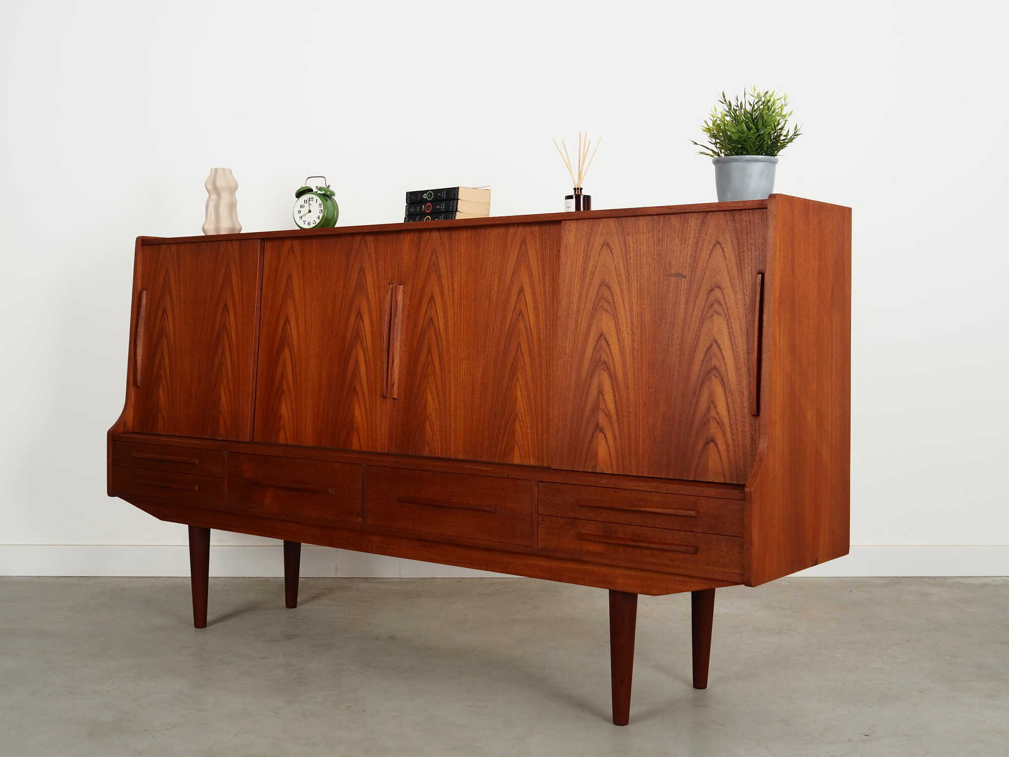 Vintage sideboard teak brown 1960s 3
