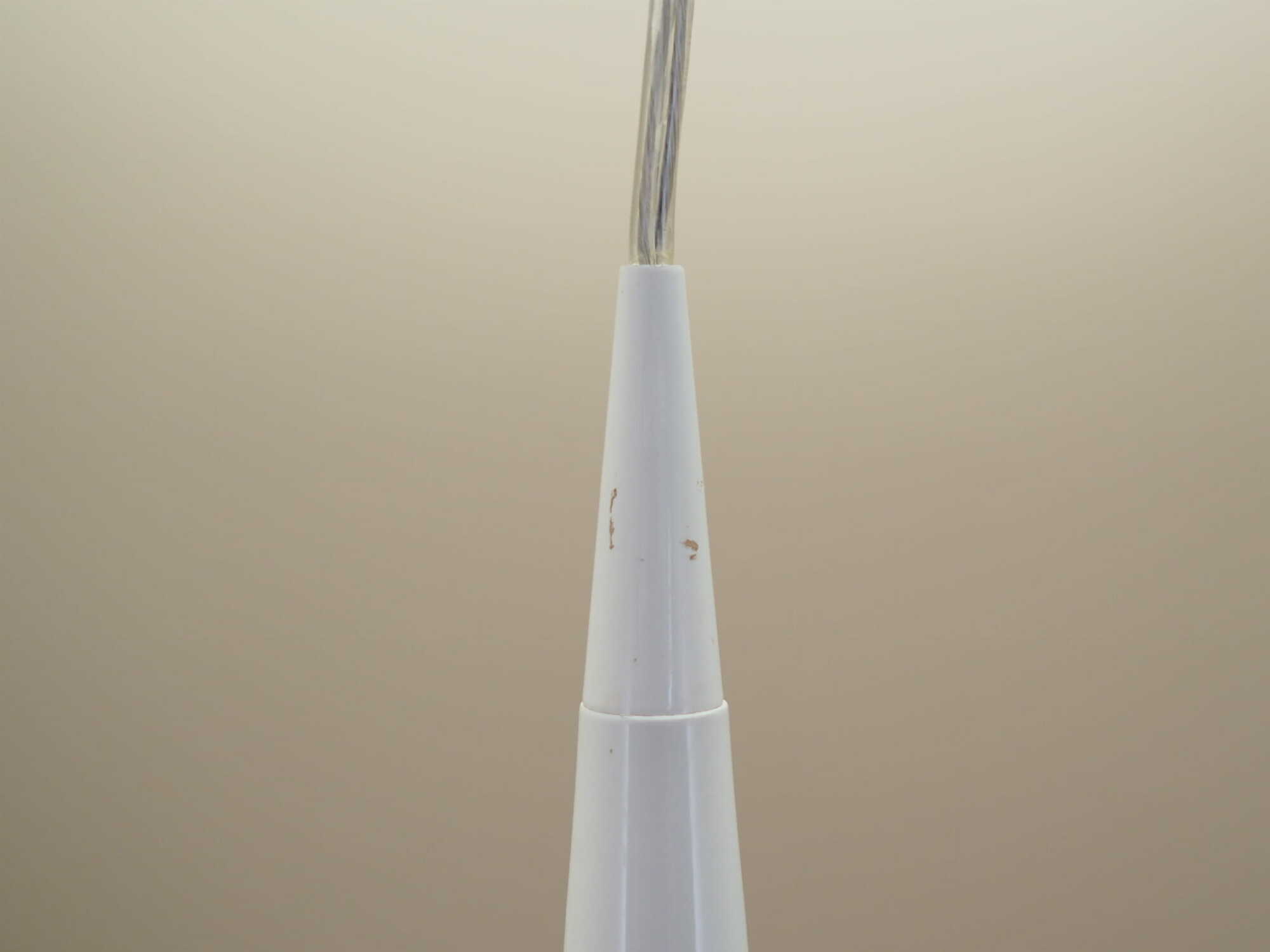 Vintage Pendant Lamp Metal White 1970s 3