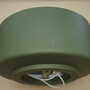 Vintage Pendant Light Metal Green 1990s 2