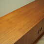 Vintage Sideboard Teak wood Brown 1970s 8