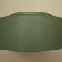 Vintage Pendant Light Metal Green 1990s 3