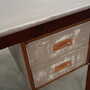 Vintage Desk Teak Wood Brown 1960s 9