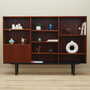 Vintage Bookshelf Teak Wood Brown 1970s 1