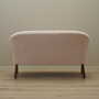 Vintage Sofa Fabric Wood Cream 1970s 6