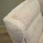 Chair Textile Wood Cream 1970s 9