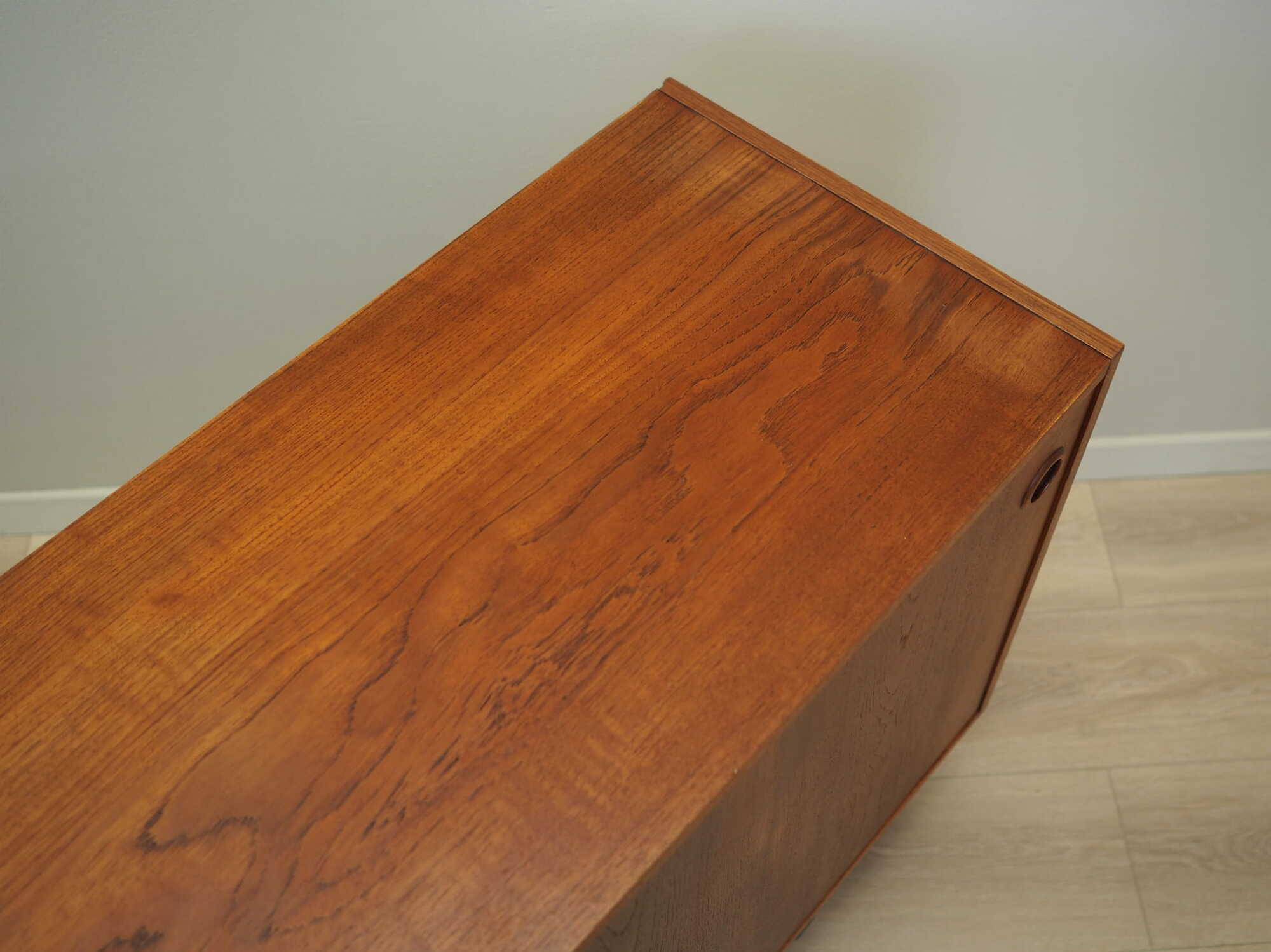 Vintage Sideboard Teak wood Brown 1970s 8