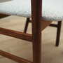 Vintage Armchair Teak White 1970s 9